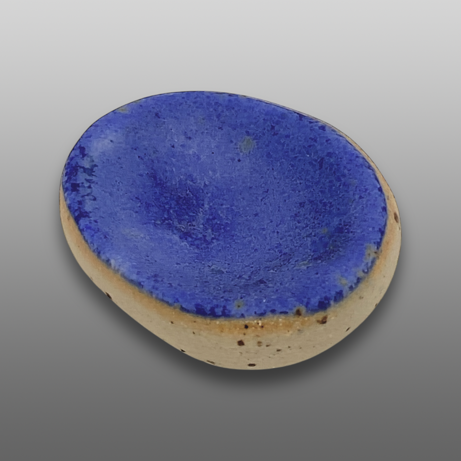 Worry stone bleu jean mat