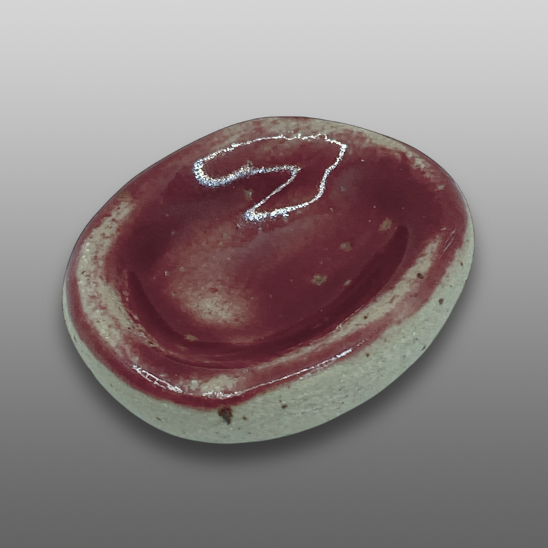 Worry stone galet d'apaisement sensoriel en céramique