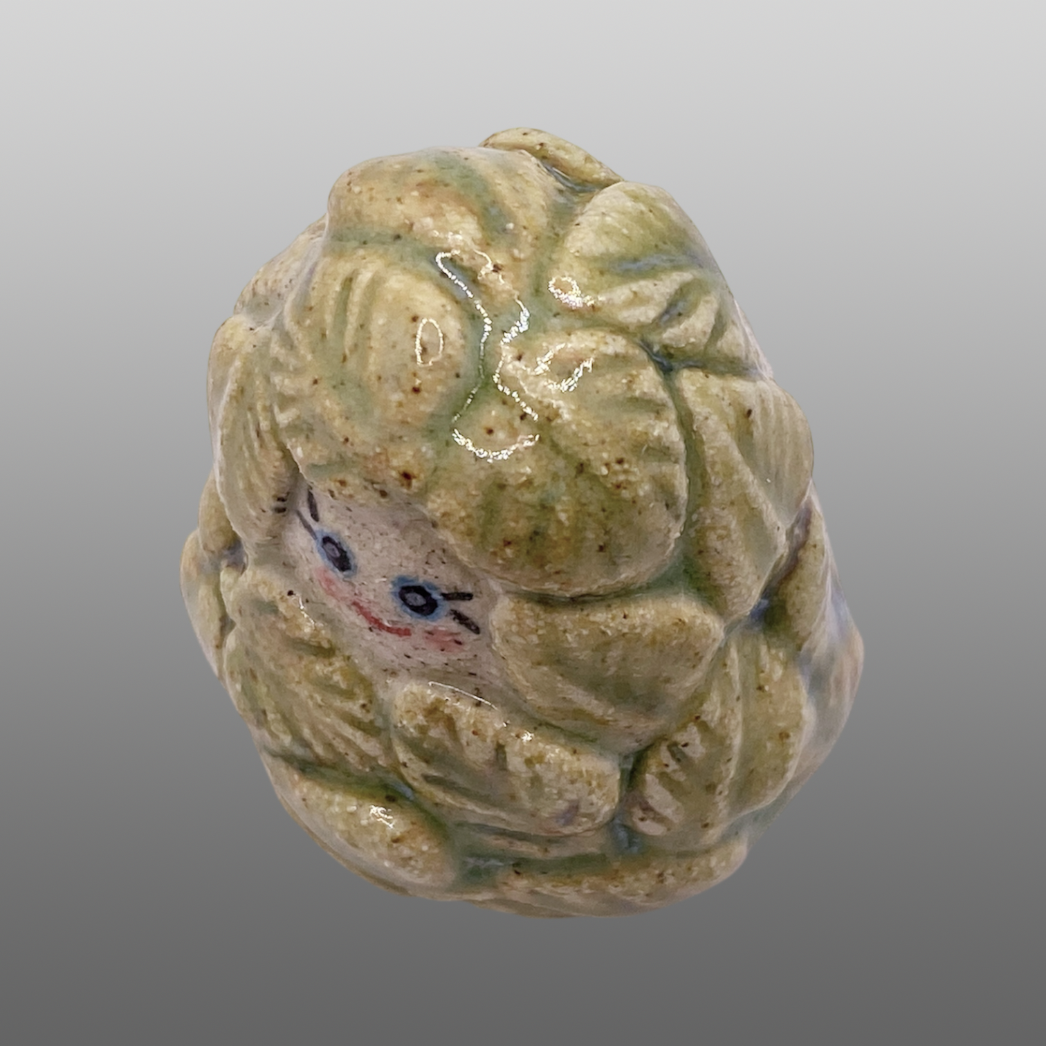 Poupée feuillage vert clair moyenne