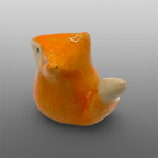 Petit Renard orange écru