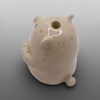 Mini soliflore ours blanc