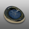 Worry stone bleu profond