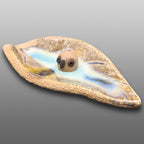 Mini coupelle feuille sable petite chouette