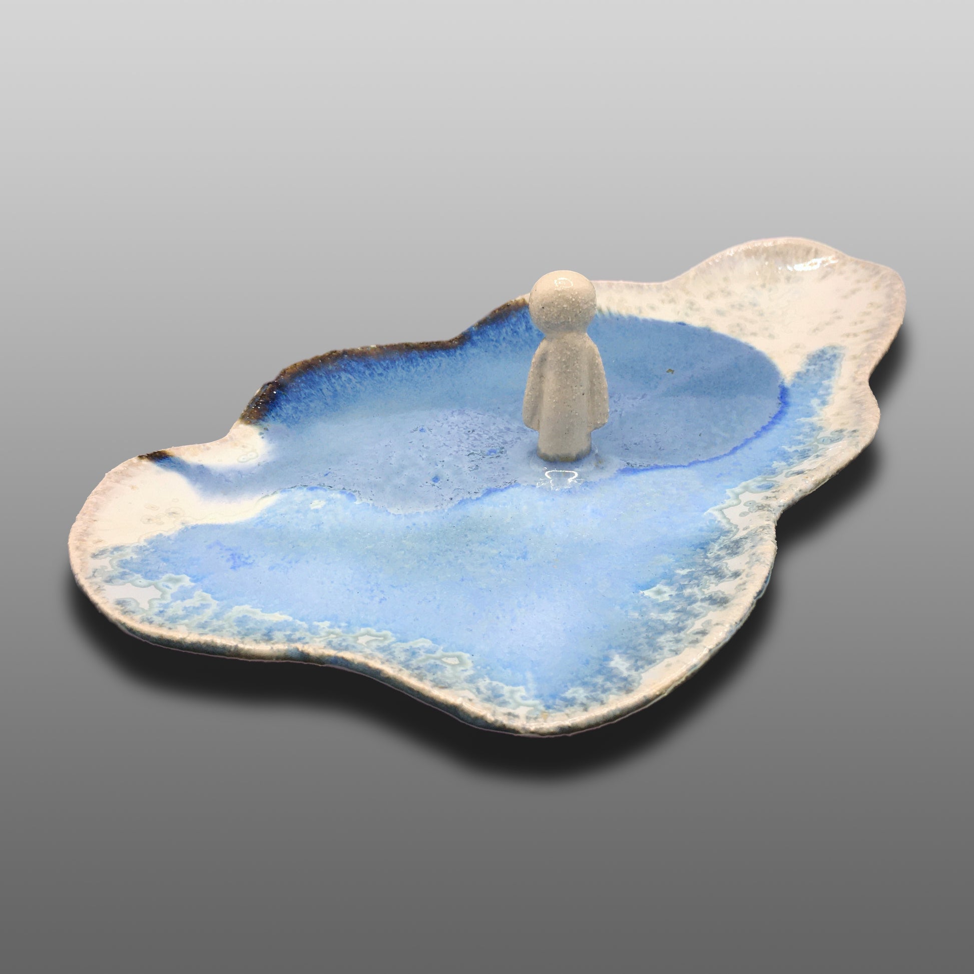 Coupelle nuage et personnage