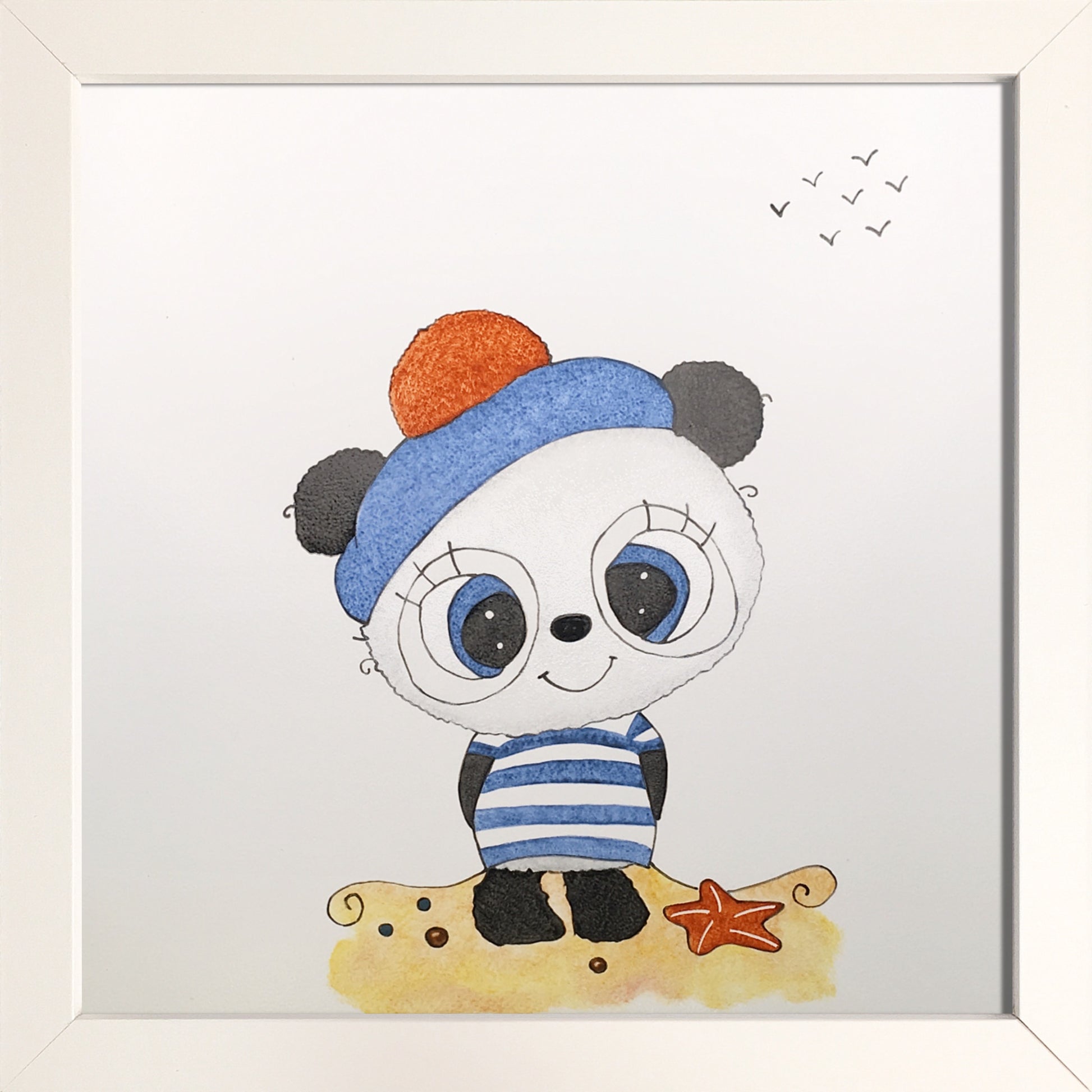 Ourson à la plage