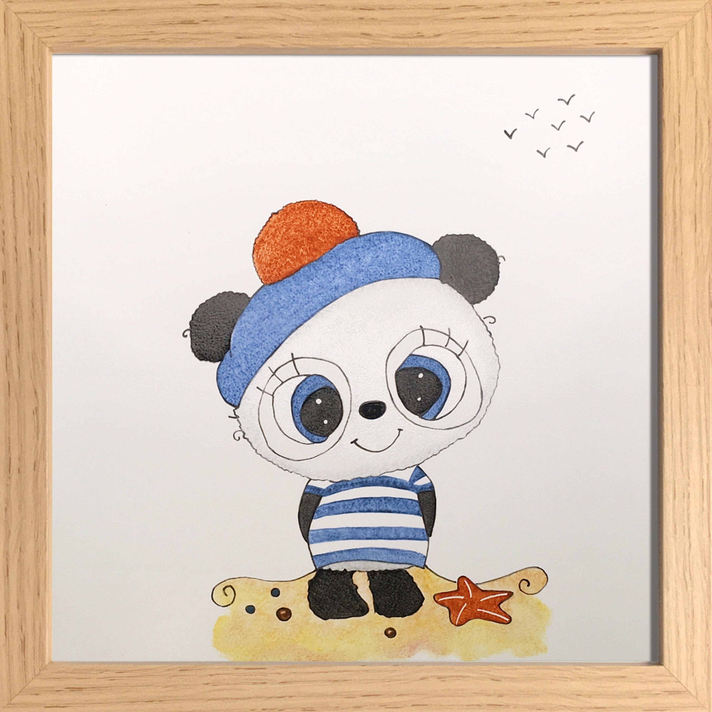 Ourson à la plage