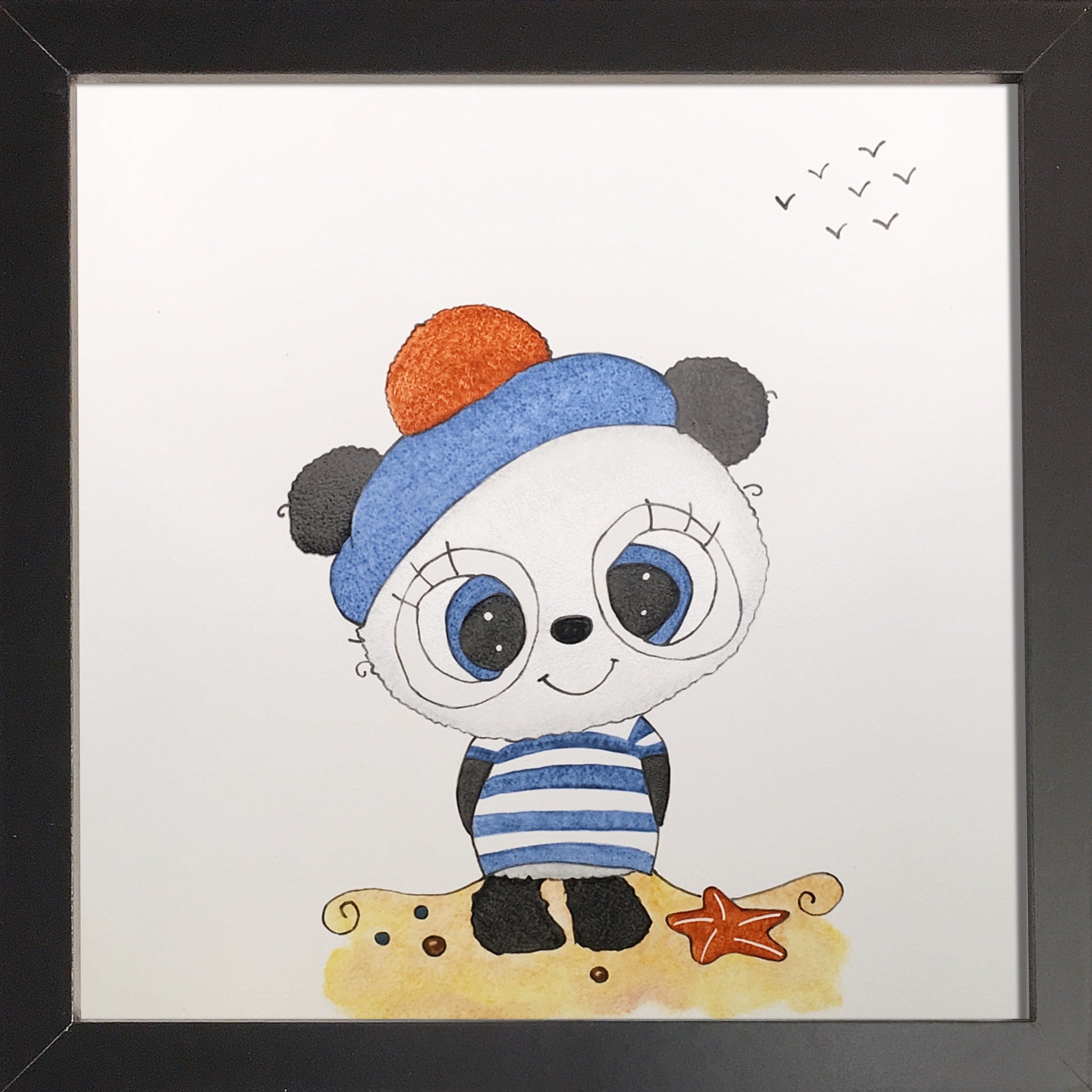 Ourson à la plage