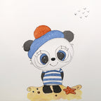 Ourson à la plage