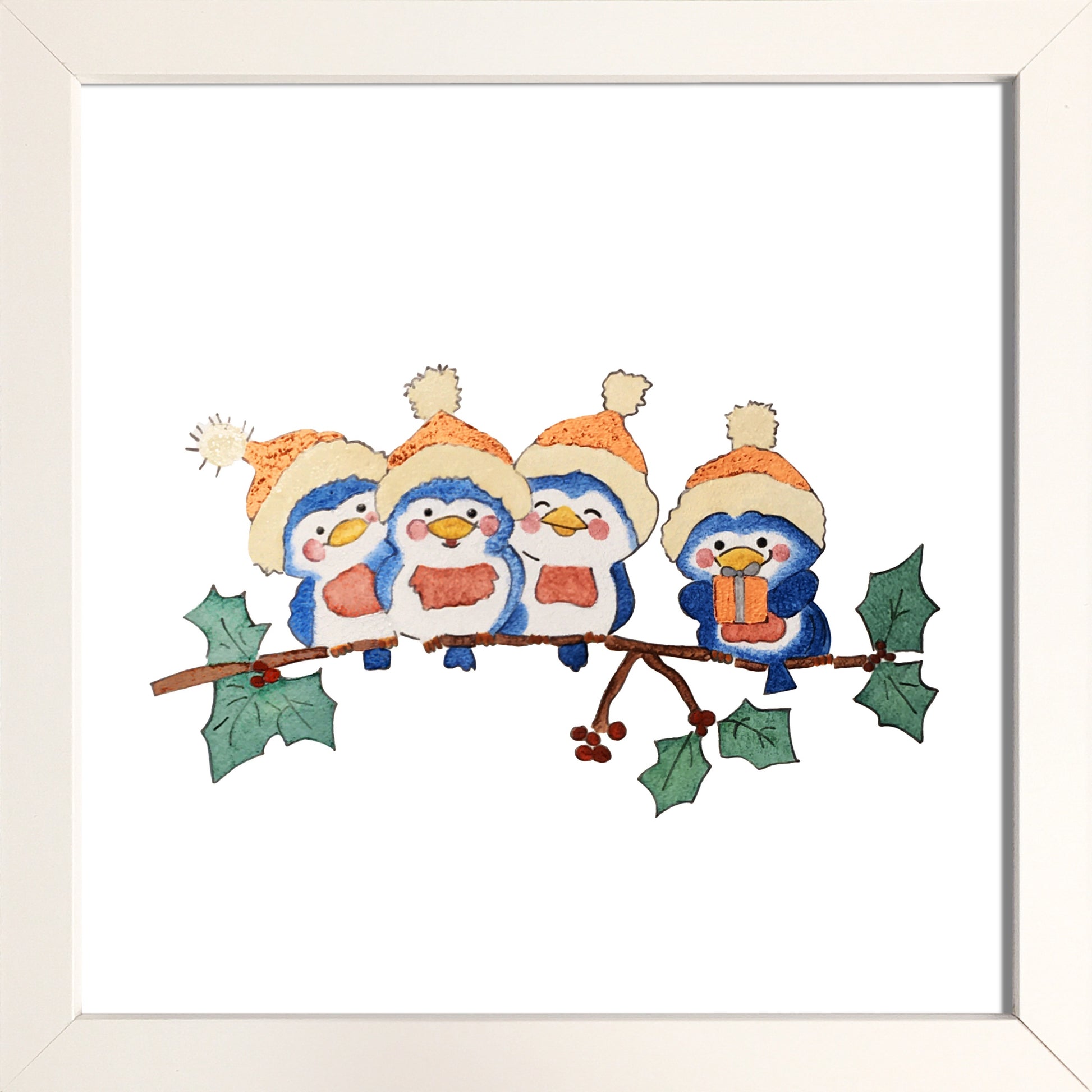Quatre petits oiseaux de Noël