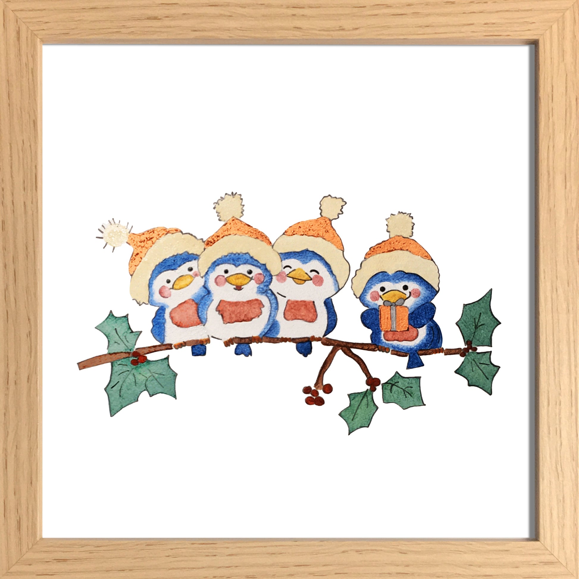 Quatre petits oiseaux de Noël