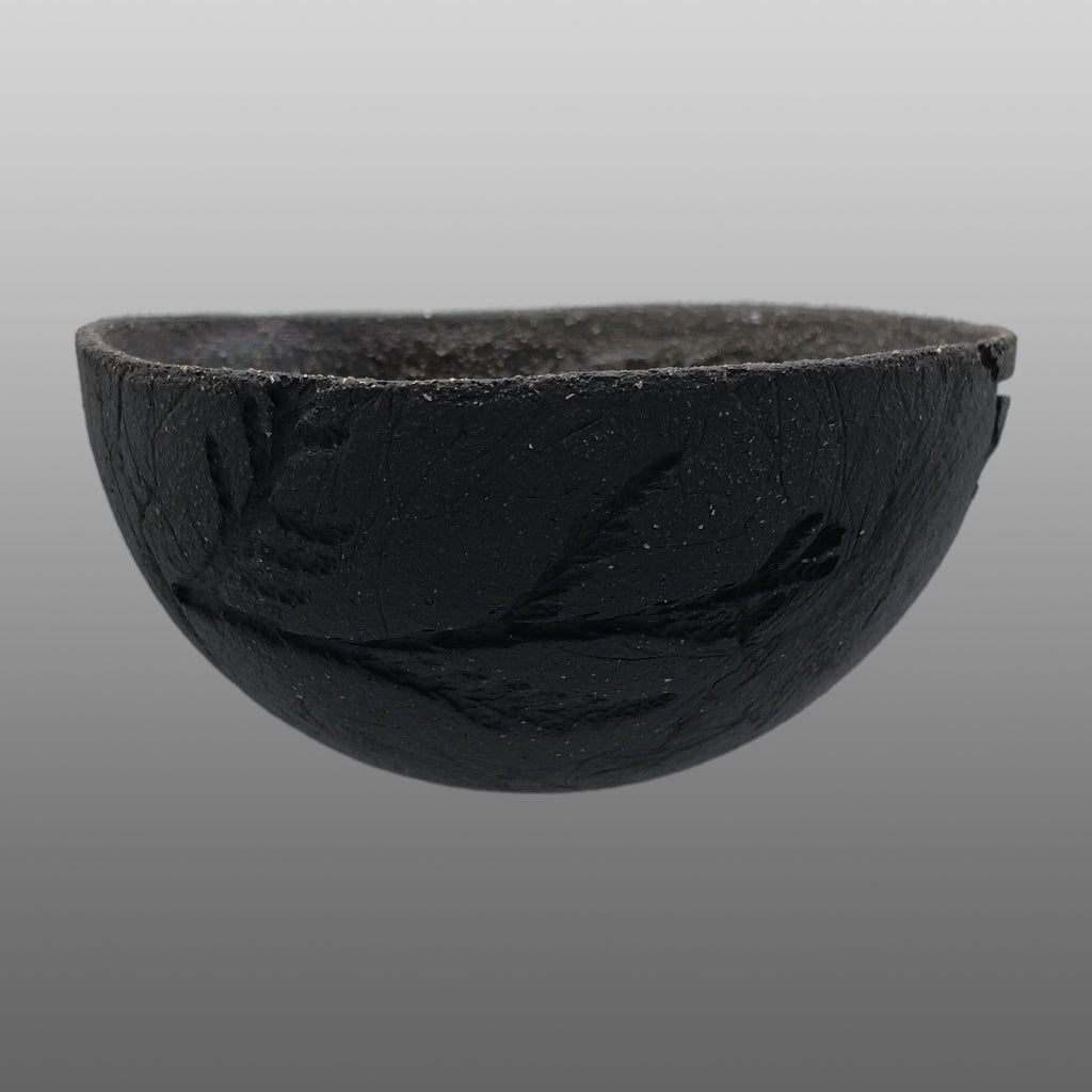 Coupelle noire émaillée
